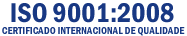 ISO 9001:2008 Certificação Internacional de Qualidade