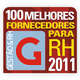 100 melhores fornecedores para RH 2011