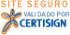 Site Seguro - validado por Certisign